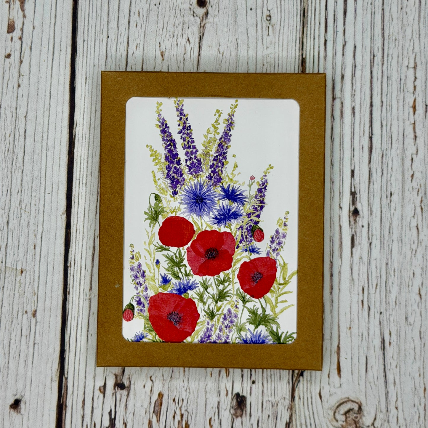 Note Cards, 6pk - Wildflower Mix